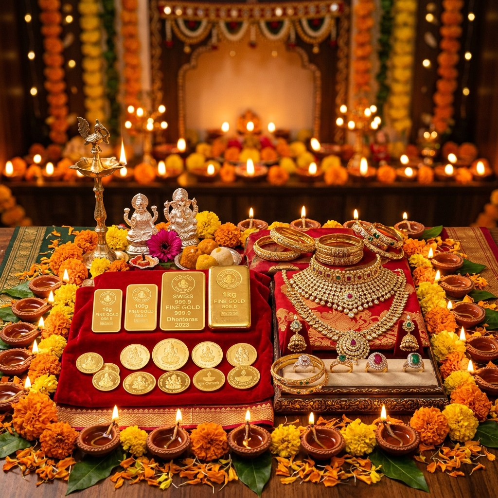 Dhanteras Shopping Display